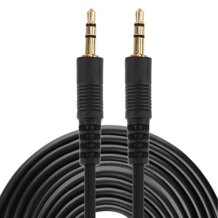 Câble audio stéréo 3,5 mm pour PC - 10 m plaqué or