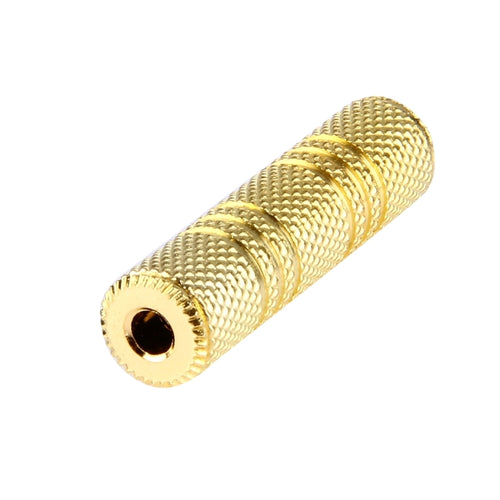 3.5mm Gold Plated Female Jack to 3.5mm Stereo Jack, 3.5mm Female to Female