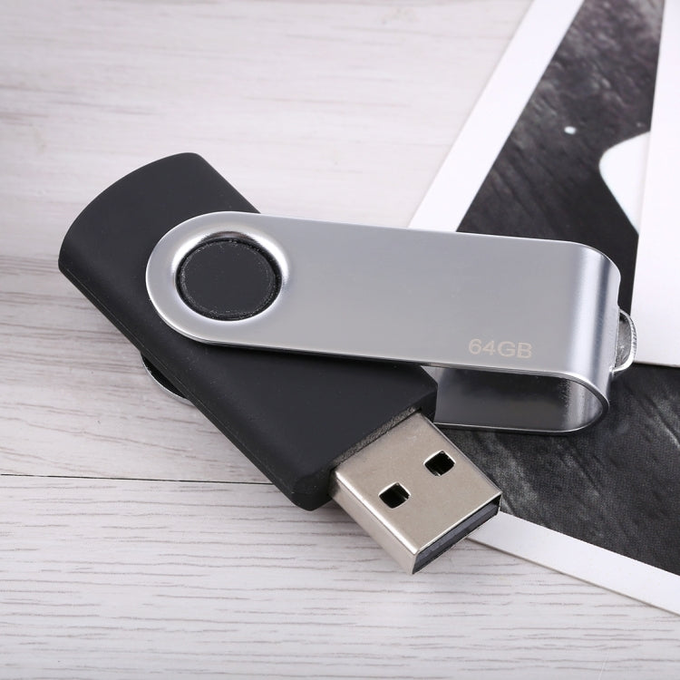 Disque Flash USB 2.0 64 Go Noir - Accessoire Gaming Pratique