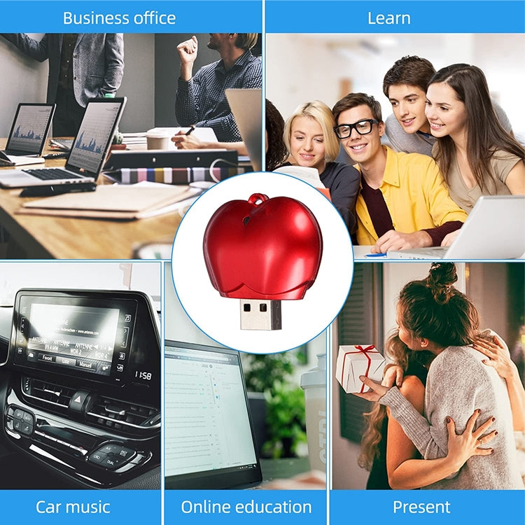 Disque Flash USB Cœur 8 Go pour Gamers et Accessoires PC