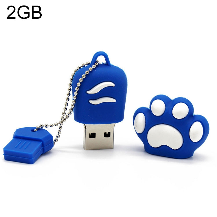 Disque Flash USB 2.0 Patte d'Ours 2 Go pour PC Gaming