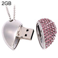 Disque Flash USB cœur - Accessoire cadeau Saint-Valentin