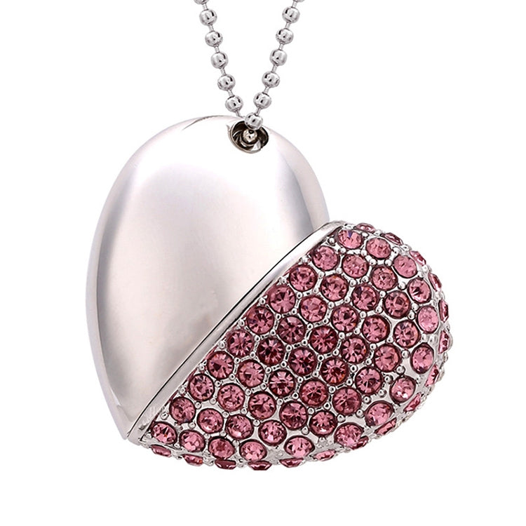Disque Flash USB cœur - Accessoire cadeau Saint-Valentin