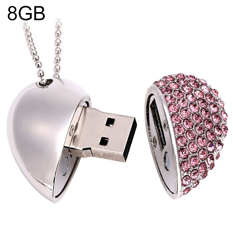 Disque Flash USB cœur - Accessoire cadeau Saint-Valentin