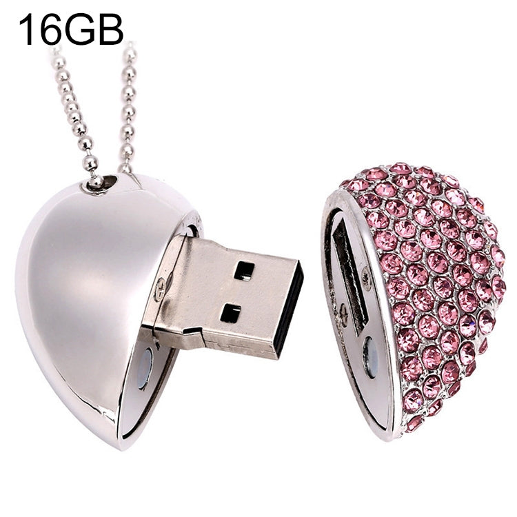 Disque Flash USB cœur - Accessoire cadeau Saint-Valentin