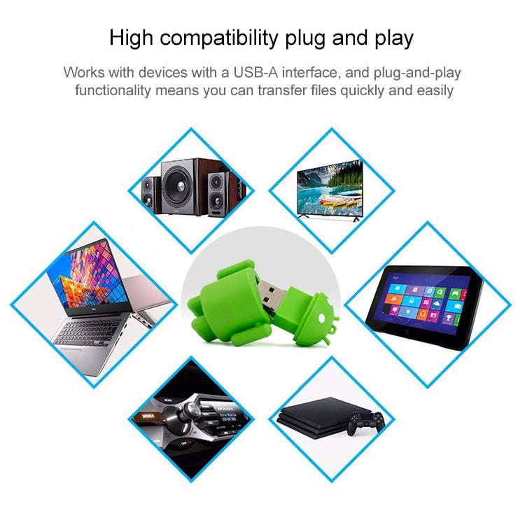 Disque Flash USB Robot Android 16 Go - Accessoire Gaming