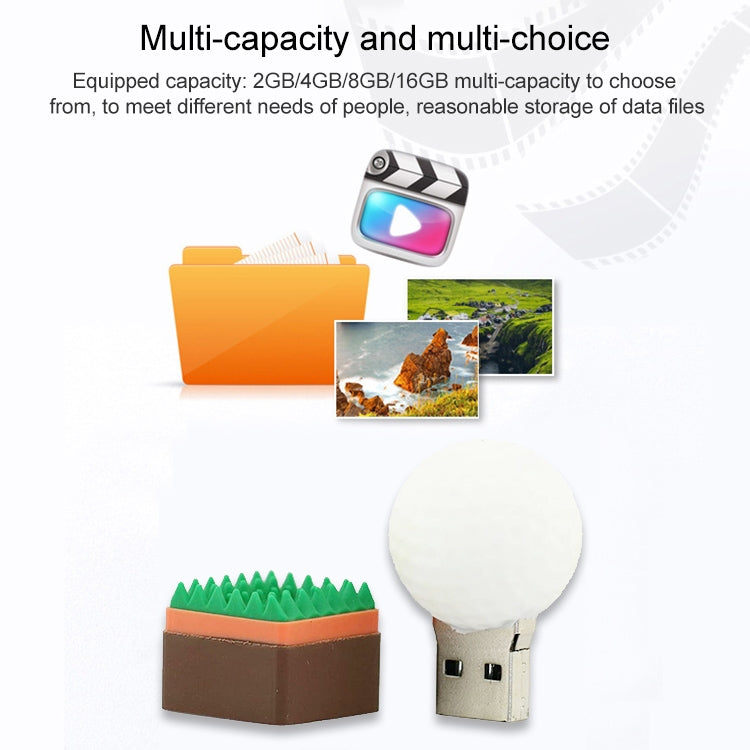 16GB Golf USB Drive - Practical and Fun Gaming Accessory