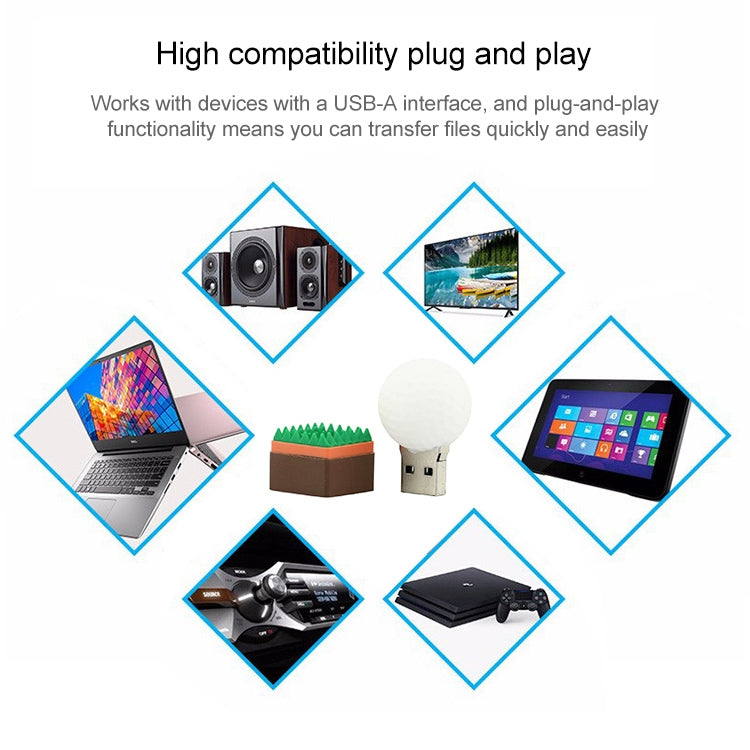 16GB Golf USB Drive - Practical and Fun Gaming Accessory