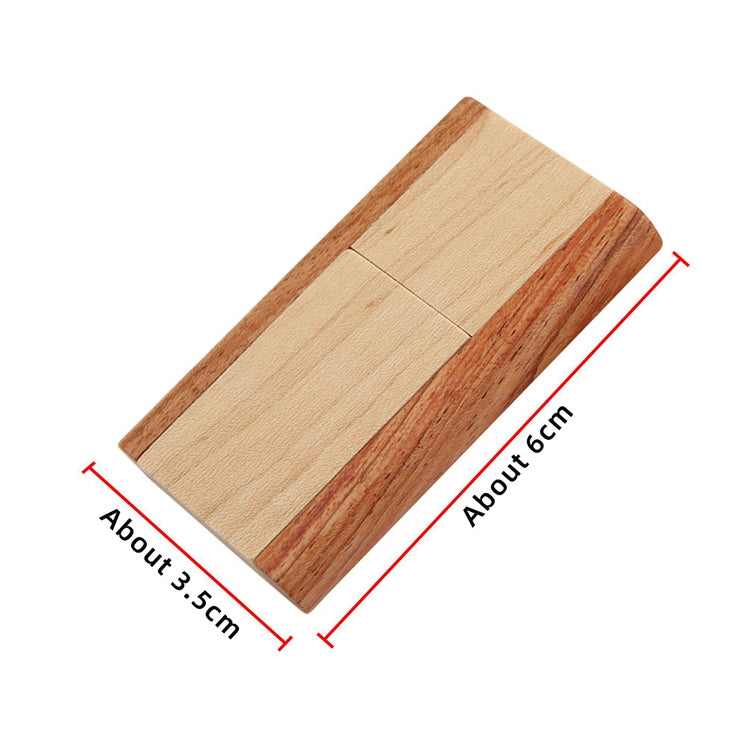 8GB Wooden USB Flash Drive - Stylish Gaming Accessory
