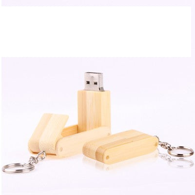8 GB Wooden USB Flash Drive - Practical Gaming Accessory