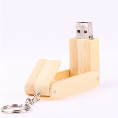 8 GB Wooden USB Flash Drive - Practical Gaming Accessory