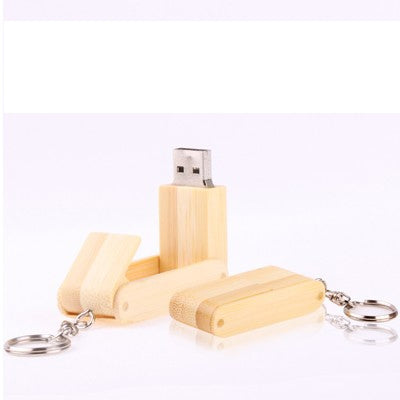 8 GB Wooden USB Flash Drive - Practical Gaming Accessory