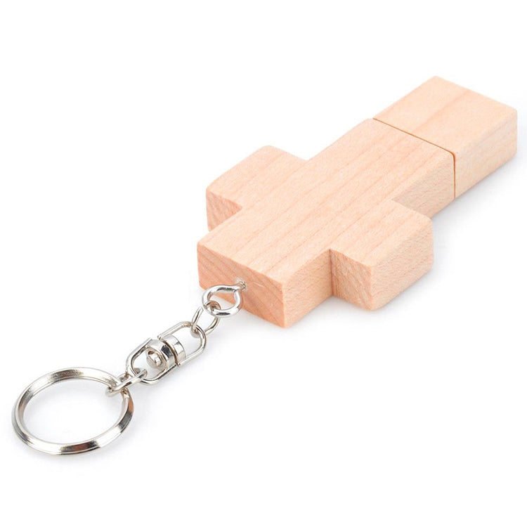 8 GB Wooden USB Drive - Stylish Gaming Accessory