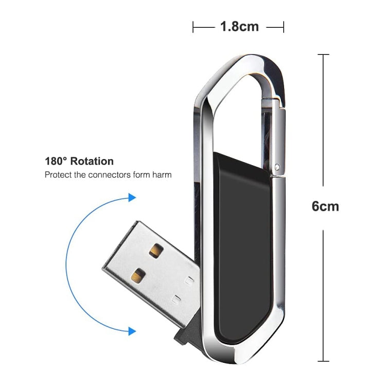 Disque USB 2.0 16 Go Métallique pour Gaming et PC