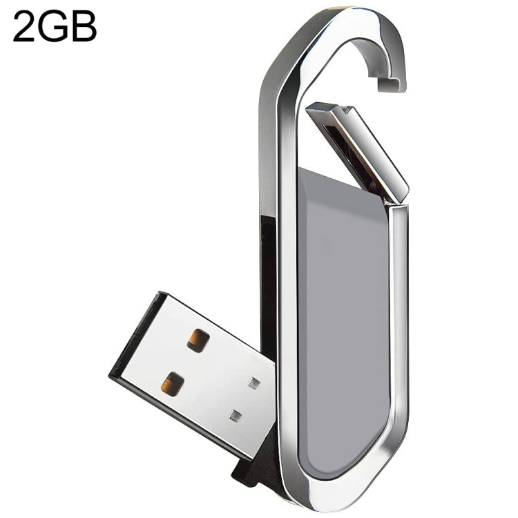 2GB Metallic USB 2.0 Flash Drive - Gaming Accessory