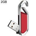 2GB Red Metallic USB 2.0 Drive for Gaming Accessories