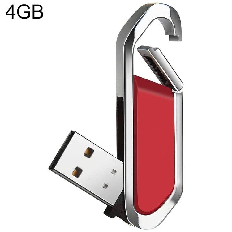 Disque Flash USB 2.0 Métallique 4 Go pour PC et Gaming