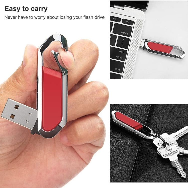 Disque Flash USB 2.0 Métallique 4 Go pour PC et Gaming