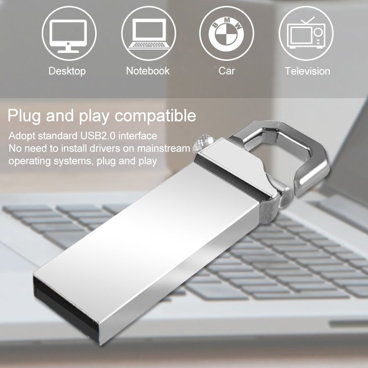 Disque USB 2.0 Métallique 32Go pour PC et Gaming