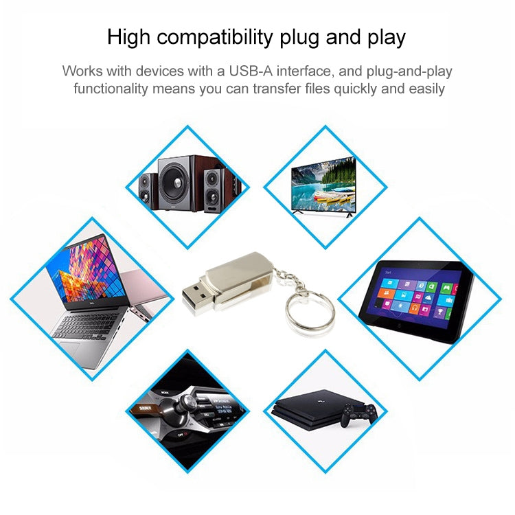 Disque Flash USB 2.0 Metal 16 Go - Accessoire Gaming