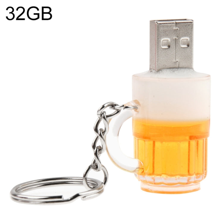 32 GB Beer Key Chain USB Drive for Gamers and PCs