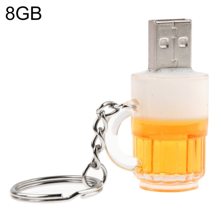 Disque Flash USB 8 Go Porte-Clés Bière - Accessoire Gaming