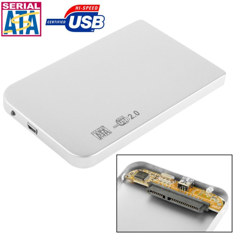 External 2.5-inch SATA hard drive enclosure - Accessory