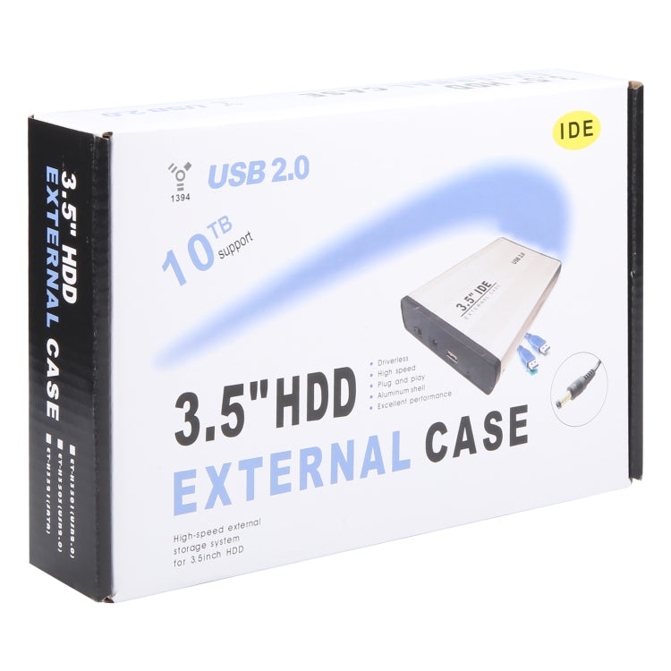 Boîtier externe HDD 3,5 pouces pour disque dur IDE PC