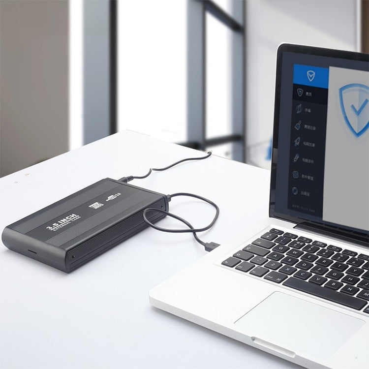 External 3.5-inch SATA HDD USB 2.0 Enclosure for PC