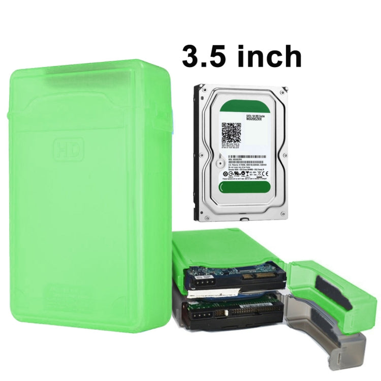 Plastic storage case for 3.5-inch hard drive