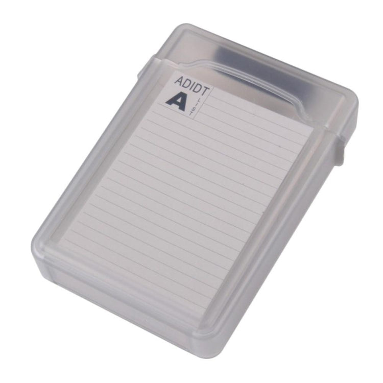 Plastic storage case for 3.5-inch hard drive
