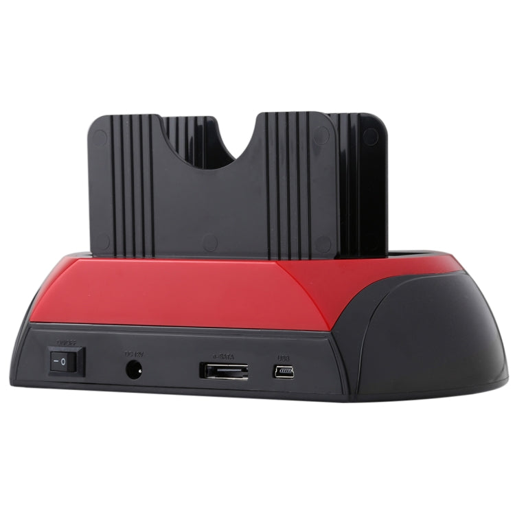 Station d'accueil double SATA/IDE pour disque dur et cartes