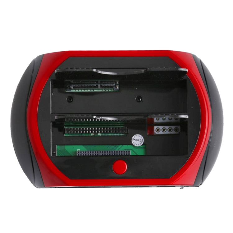 Station d'accueil double SATA/IDE pour disque dur et cartes