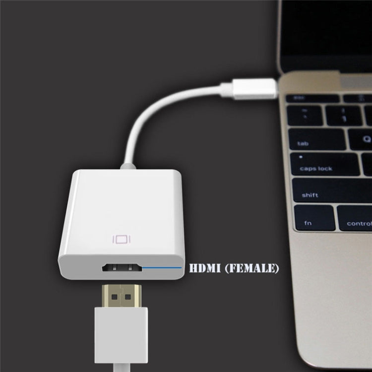Adaptateur HDMI Femelle pour Macbook et Chromebook 12 pouces