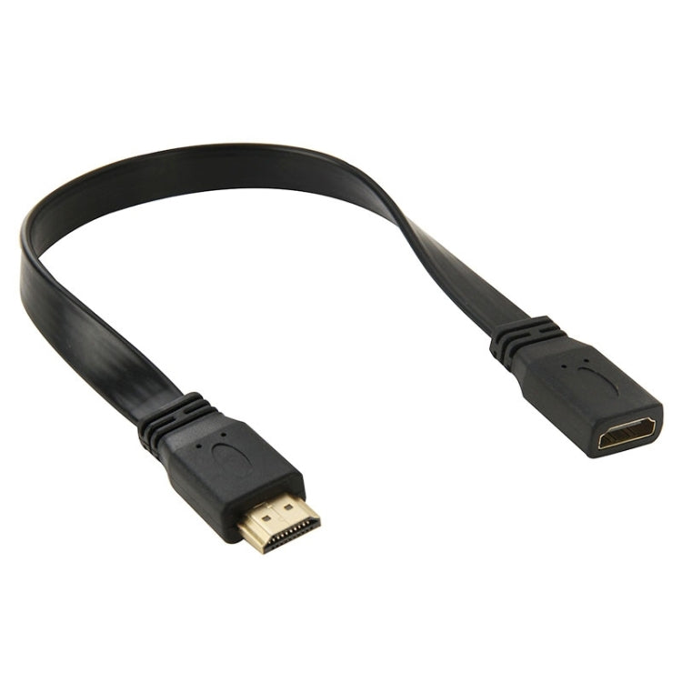 Câble HDMI 1.4 30cm pour PC - Adaptateur mâle vers femelle