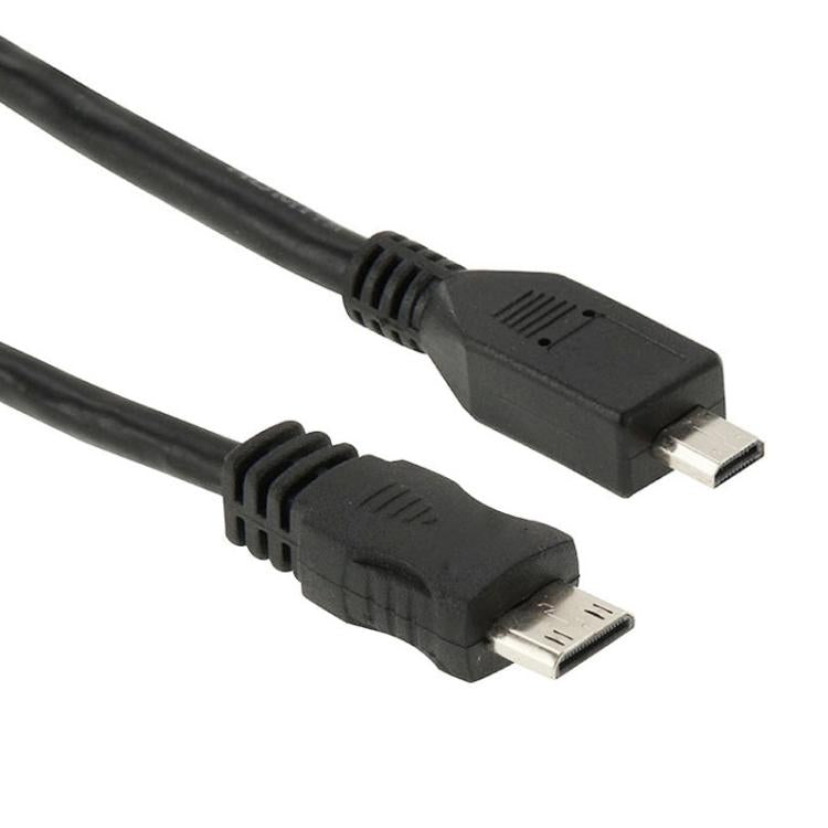 Adaptateur mini HDMI vers micro HDMI 30 cm pour PC gaming