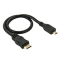 Adaptateur mini HDMI vers micro HDMI 30 cm pour PC gaming