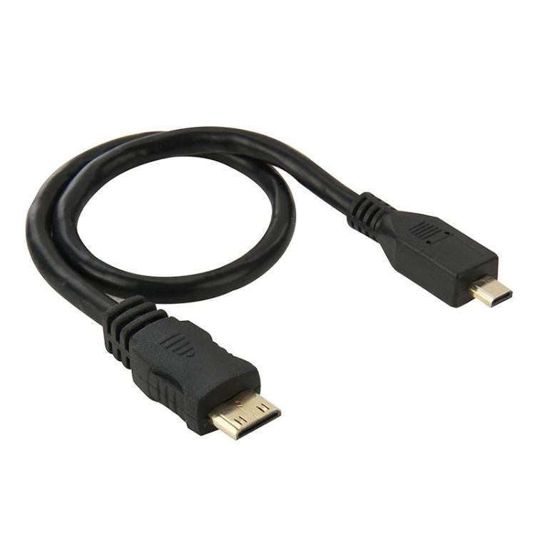 30 cm mini HDMI to micro HDMI adapter for gaming PC