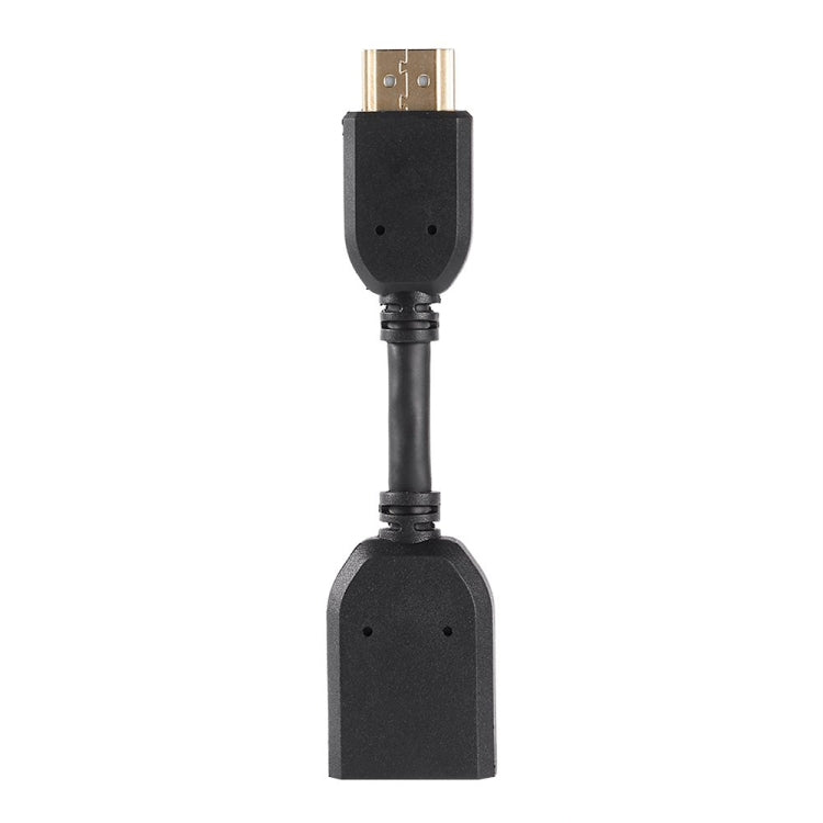 Câble adaptateur de connecteur HDMI 19 broches mâle vers HDMI 19 broches femelle (AM-AF) de 10 cm, HDMI AM to AF