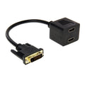 Câble DVI vers 2 HDMI - Accessoire Gaming 29,5 cm