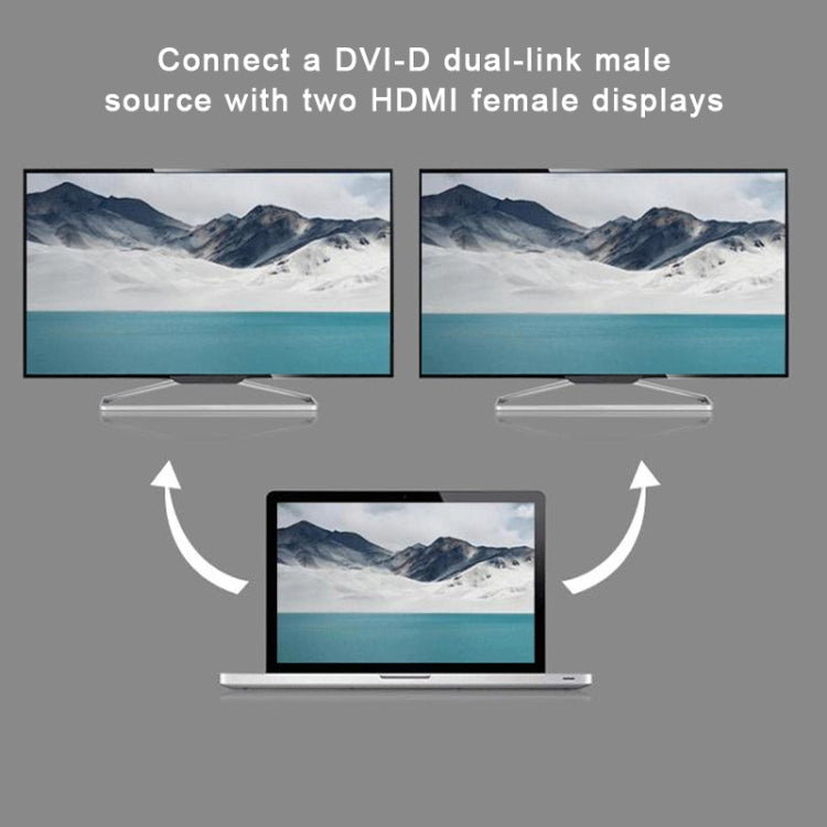 Câble DVI vers 2 HDMI - Accessoire Gaming 29,5 cm