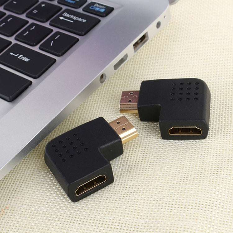Adaptateur HDMI 90° Plaqué Or pour Gaming PC et Accessoires