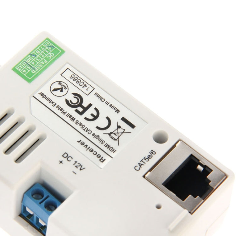50m HDMI Extender Cat5e/6 for PC and Gaming - EU Plug