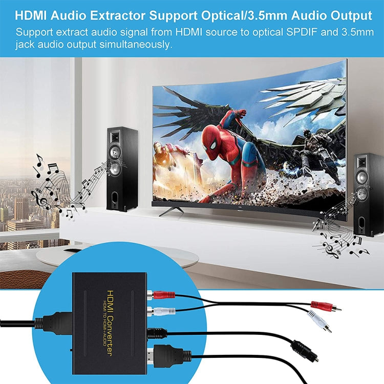 Convertisseur HDMI avec Audio SPDIF pour PC Gaming