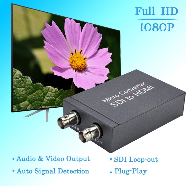 NK-M008 Convertisseur 3G/SDI vers HDMI Full HD, Double 3G-SDI to HDMI