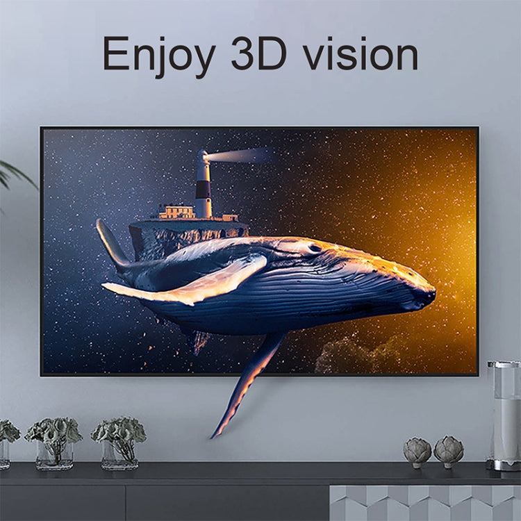 Câble HDMI Mâle 19 Broches 60 cm pour PC Gaming 3D