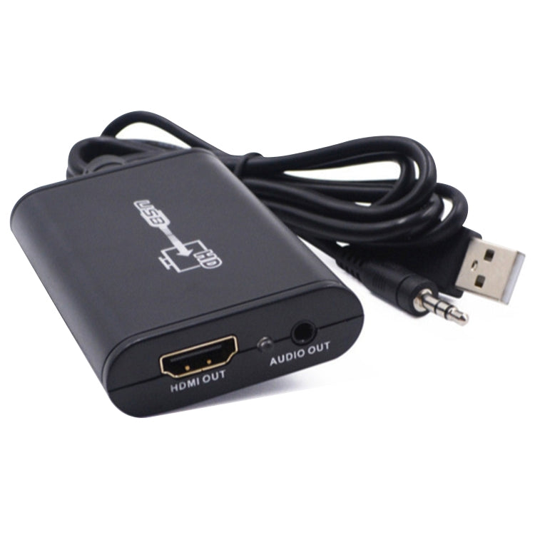 Adaptateur USB 2.0 vers HDMI Full HD pour PC et TV