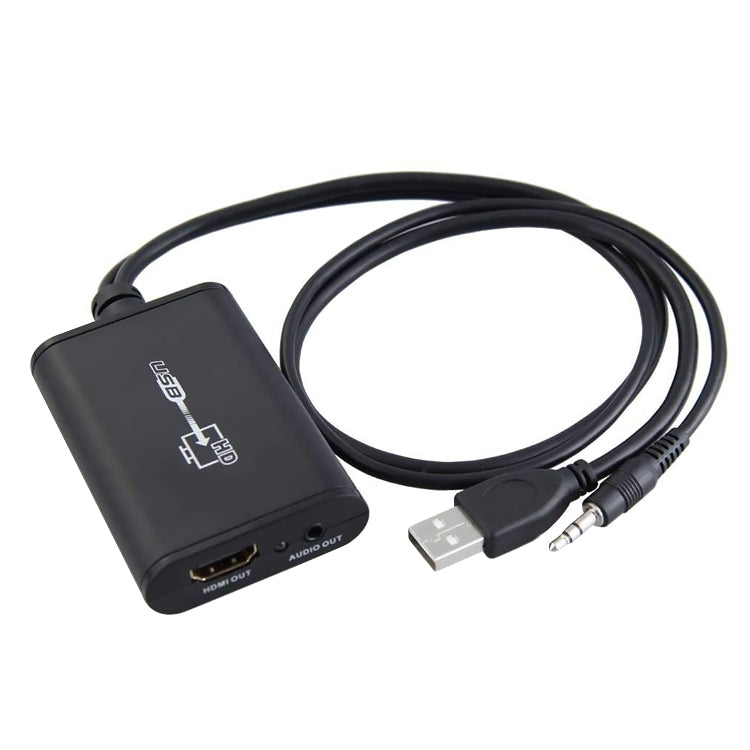 Adaptateur USB 2.0 vers HDMI Full HD pour PC et TV