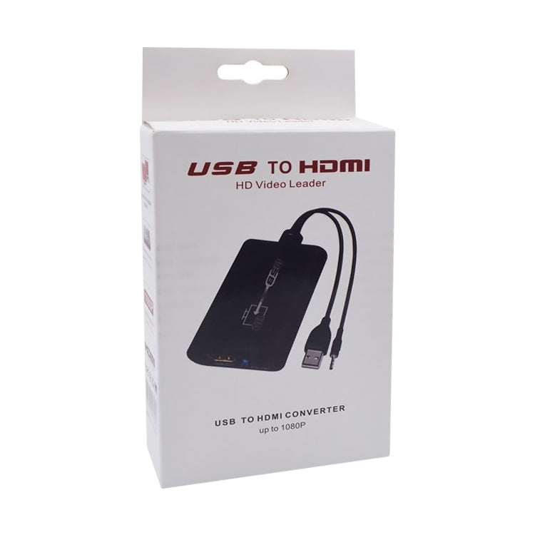 Adaptateur USB 2.0 vers HDMI Full HD pour PC et TV