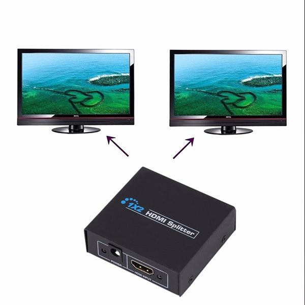 Répartiteur HDMI V1.4 1x2 pour Gaming Full HD 1080P